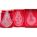 Lot of 3: Waterford 1978,1979 & 1980 Christmas Ornaments