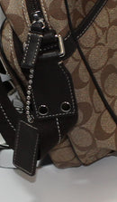 Coach Purse: F70589 Hertiage Flight Messenger Bag