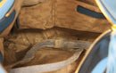 Michael Kors Purse: Hamilton Beford Blue Leather Shoulder Bag