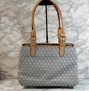 Dooney & Bourke Purse: Blue Monogram Shoulder Bag