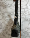 Dooney & Bourke Purse: Navy Signature Small Hobo Handbag