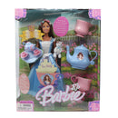 2004 Fairy Tales Princess & the Pauper's Erica Tea Party Barbie (H4802)