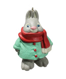 Hallmark Bundled-Up Bunny - Member Exclusive Keepsake Ornament 2015 LPR3347