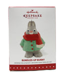 Hallmark Bundled-Up Bunny - Member Exclusive Keepsake Ornament 2015 LPR3347