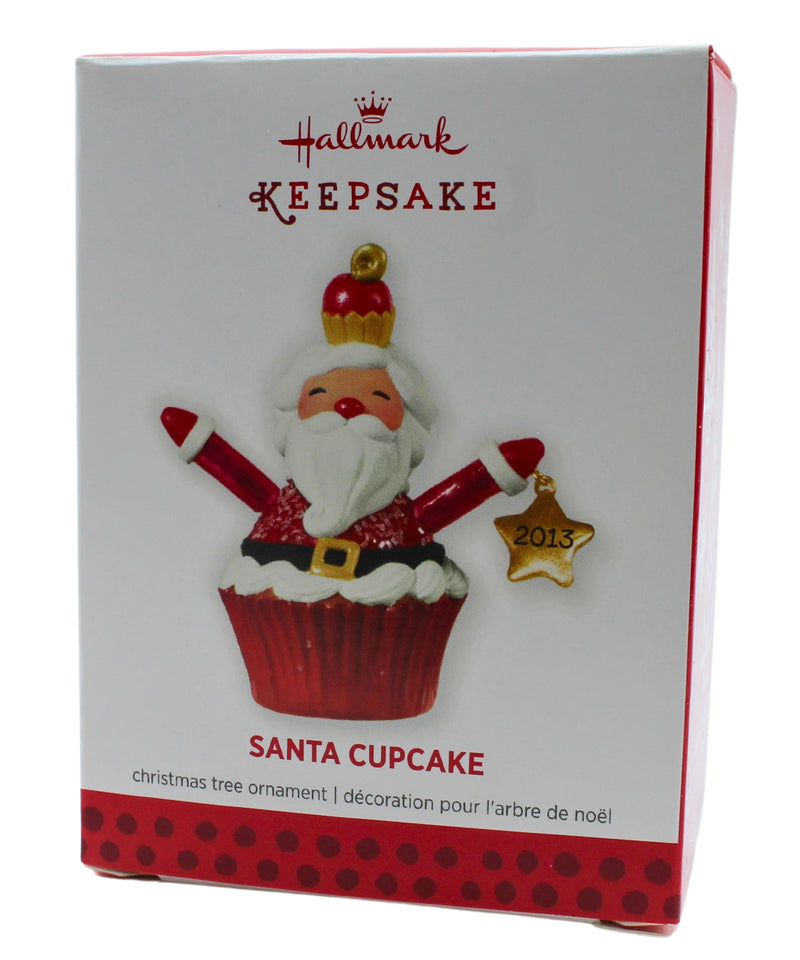 Hallmark Ornament: 2013 Santa Cupcake | LPR3392