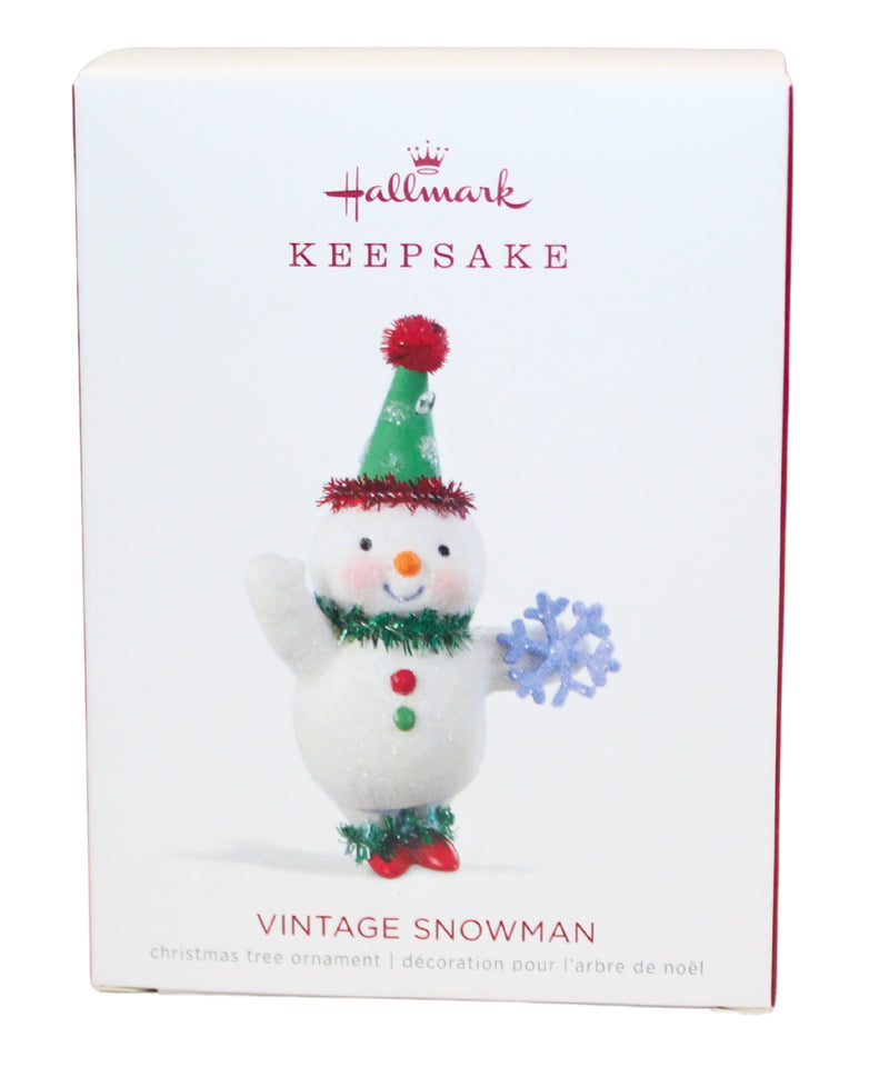 Hallmark Ornament: 2018 Vintage Snowman | LPR3575