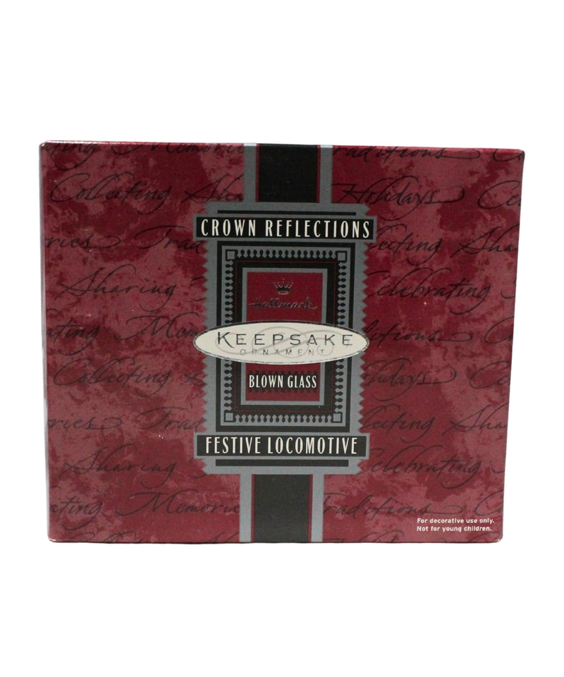 Hallmark Ornament: 1998 Festive Locomotive  | QBG6903