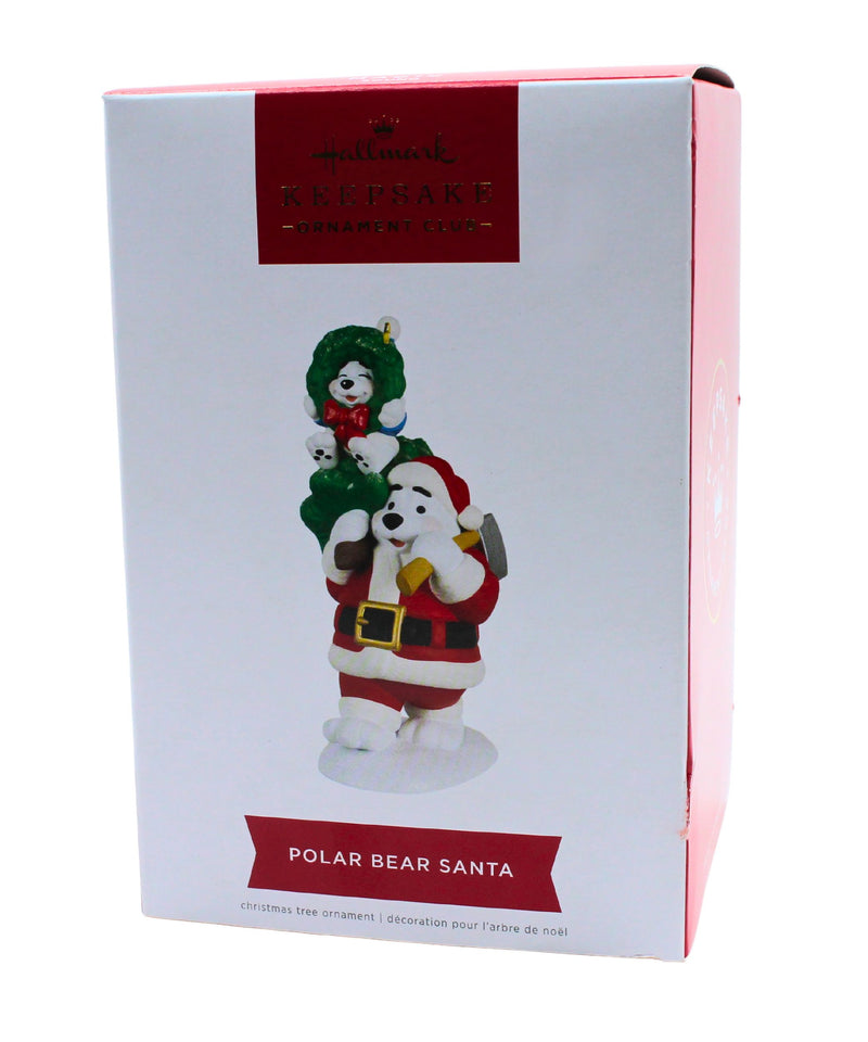 Hallmark Ornament: 2022 Polar Bear Santa | QDB1003