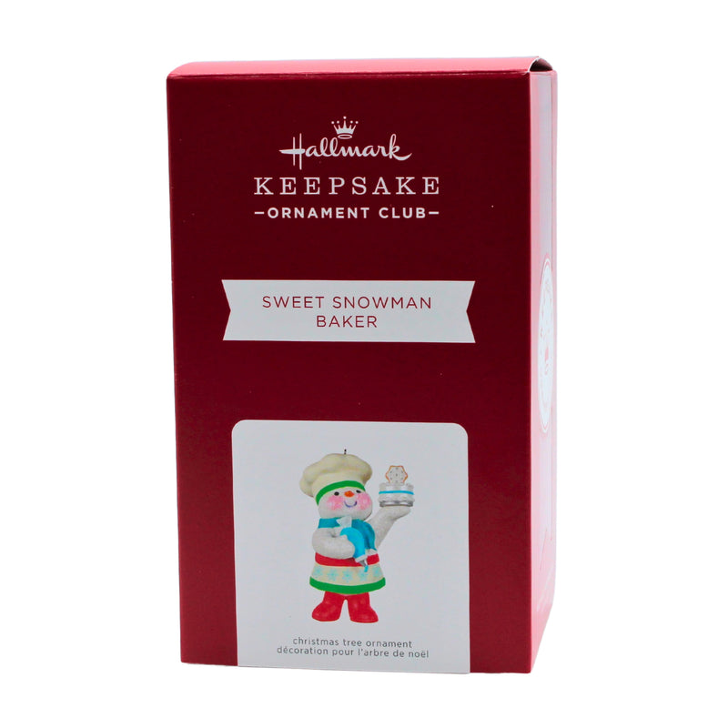 Hallmark Ornament: 2021 Sweet Snowman Baker | QDB1012