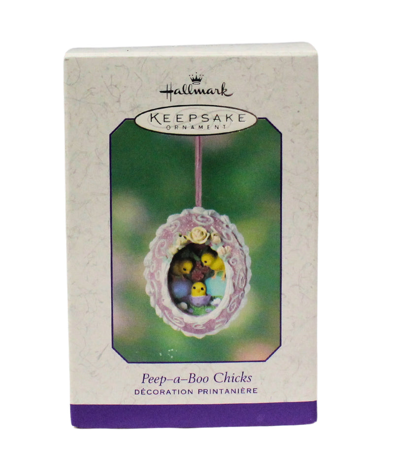 Hallmark Ornament: 2003 Peep-a-Boo Chicks | QEO8037