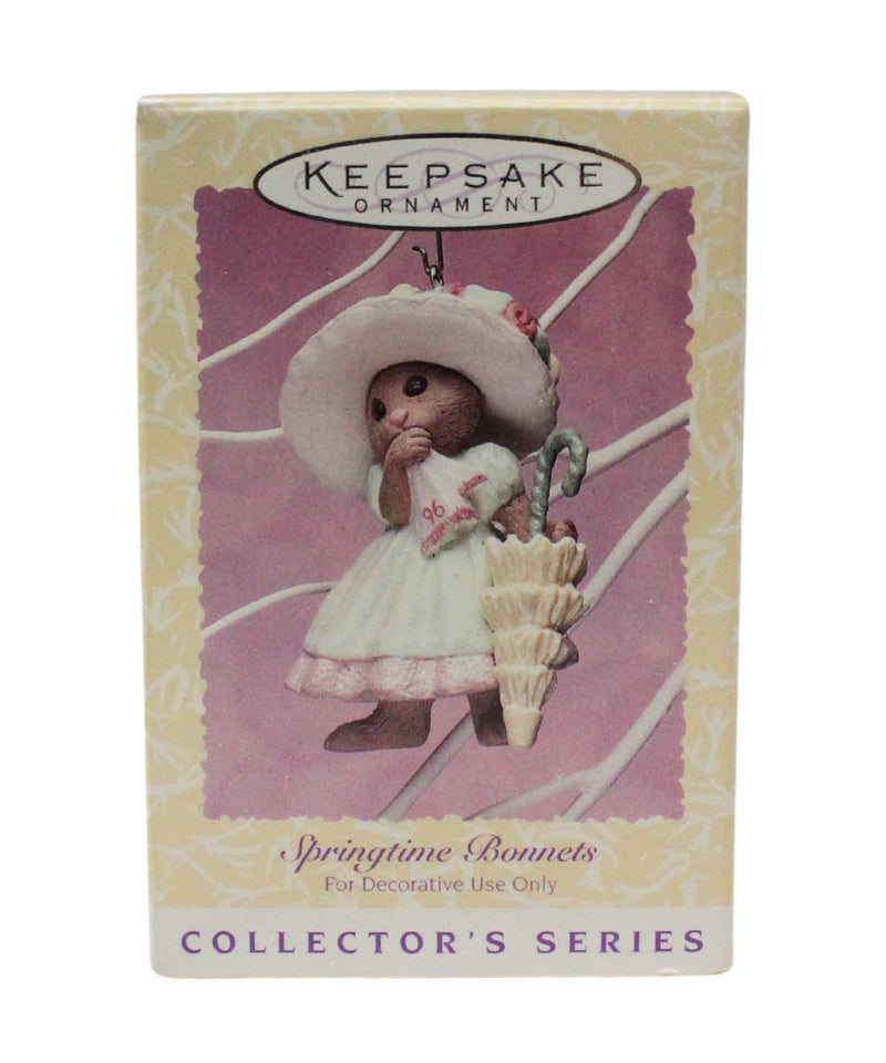 Hallmark Ornament: 1996 Springtime Bonnets | QEO8134