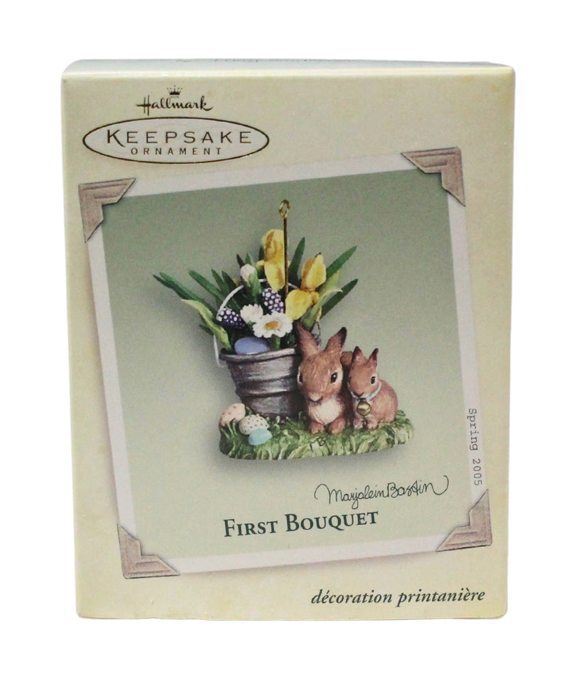 Hallmark Ornament: 2005 First Bouquet  | QEO8282