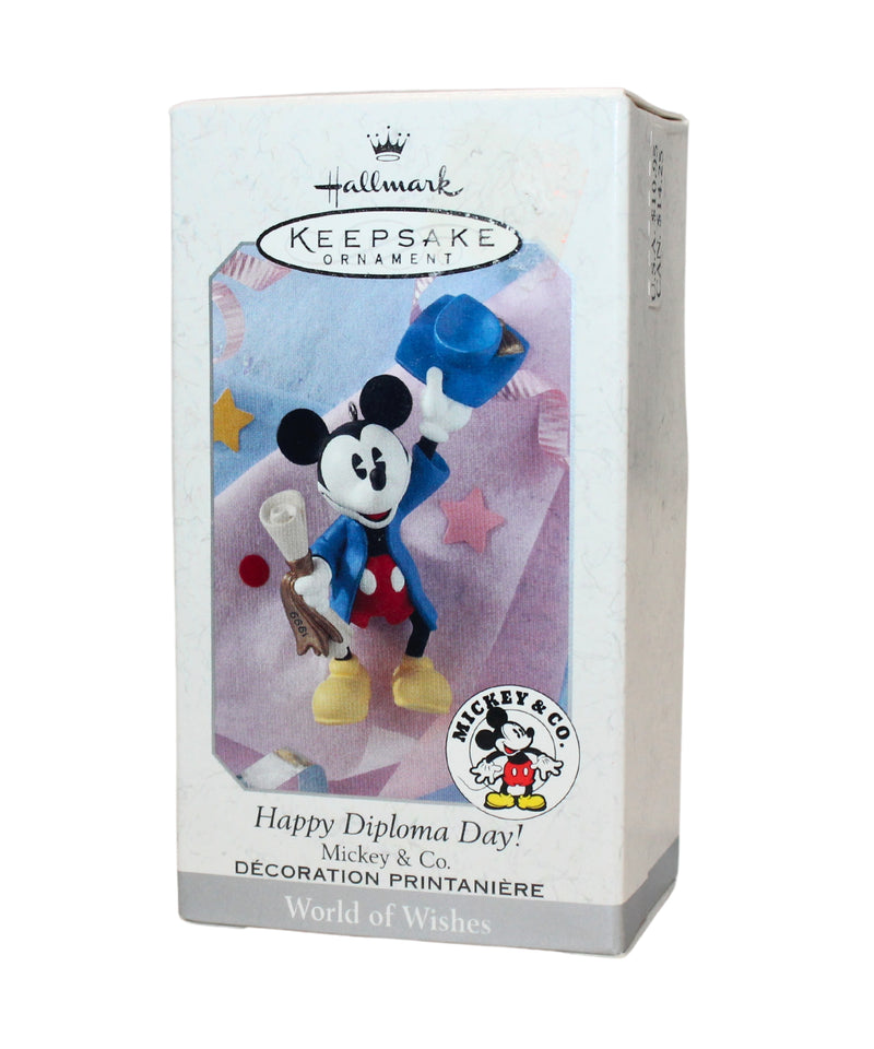 Hallmark Ornament: 1999 Happy Diploma Day! | QEO8357 | Disney