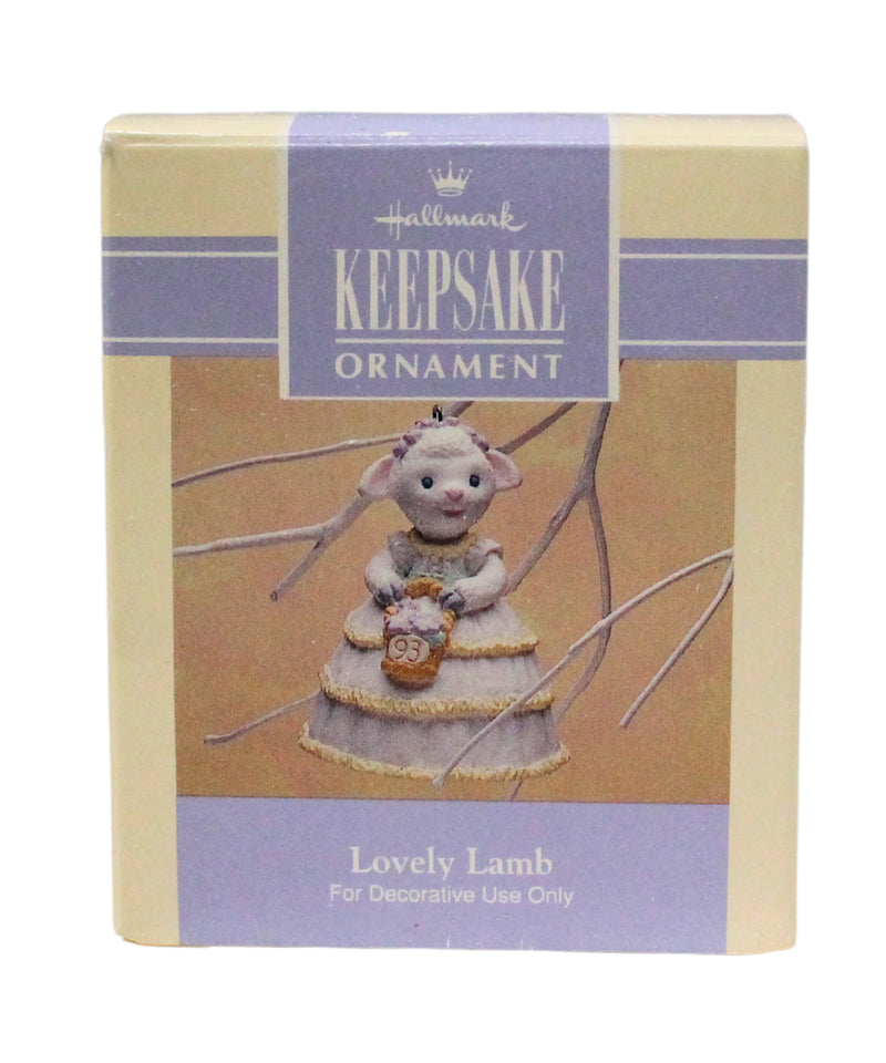 Hallmark Ornament: 1993 Lovely Lamb | QEO8372