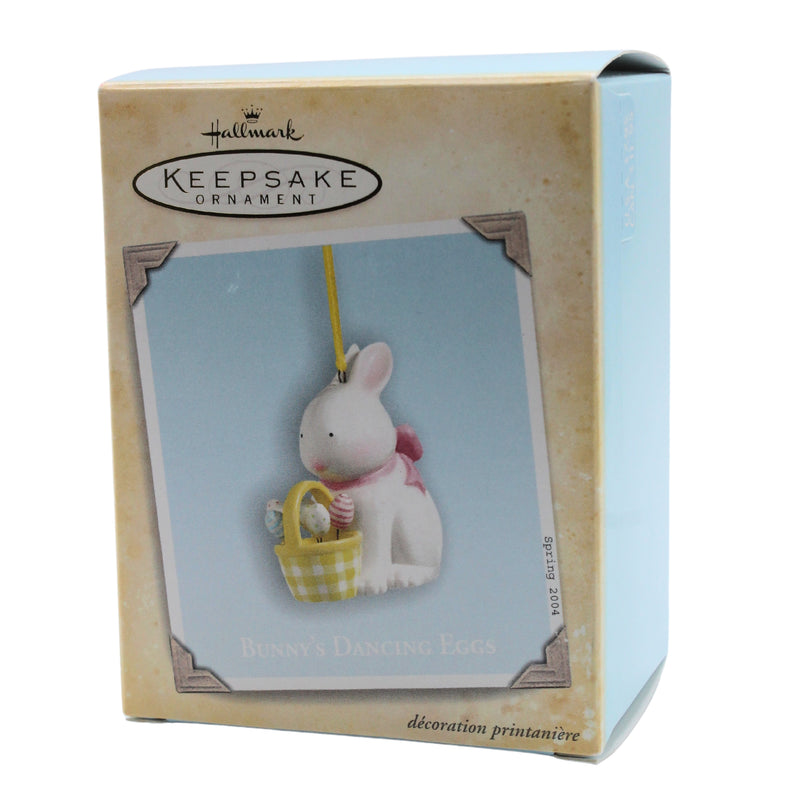 Hallmark Ornament: 2004 Bunny's Dancing Eggs | QEO8394