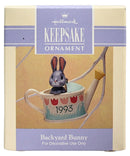 Hallmark Ornament: 1993 Backyard Bunny | QEO8405