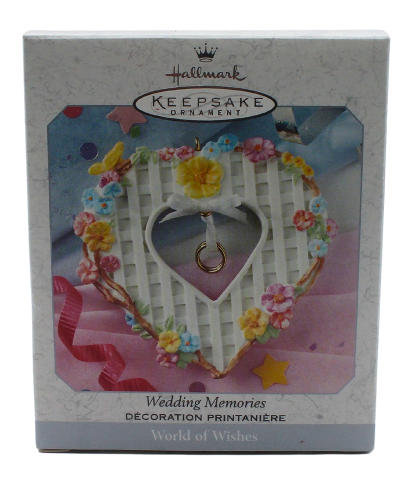 Hallmark Ornament: 1999 Wedding Memories | QEO8407