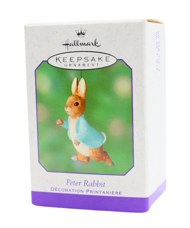 Hallmark Ornament: 2001 Peter Rabbit | QEO8545 | Blue Jacket