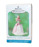 Hallmark Ornament: 2001 Birthday Wishes Barbie | QEO8575