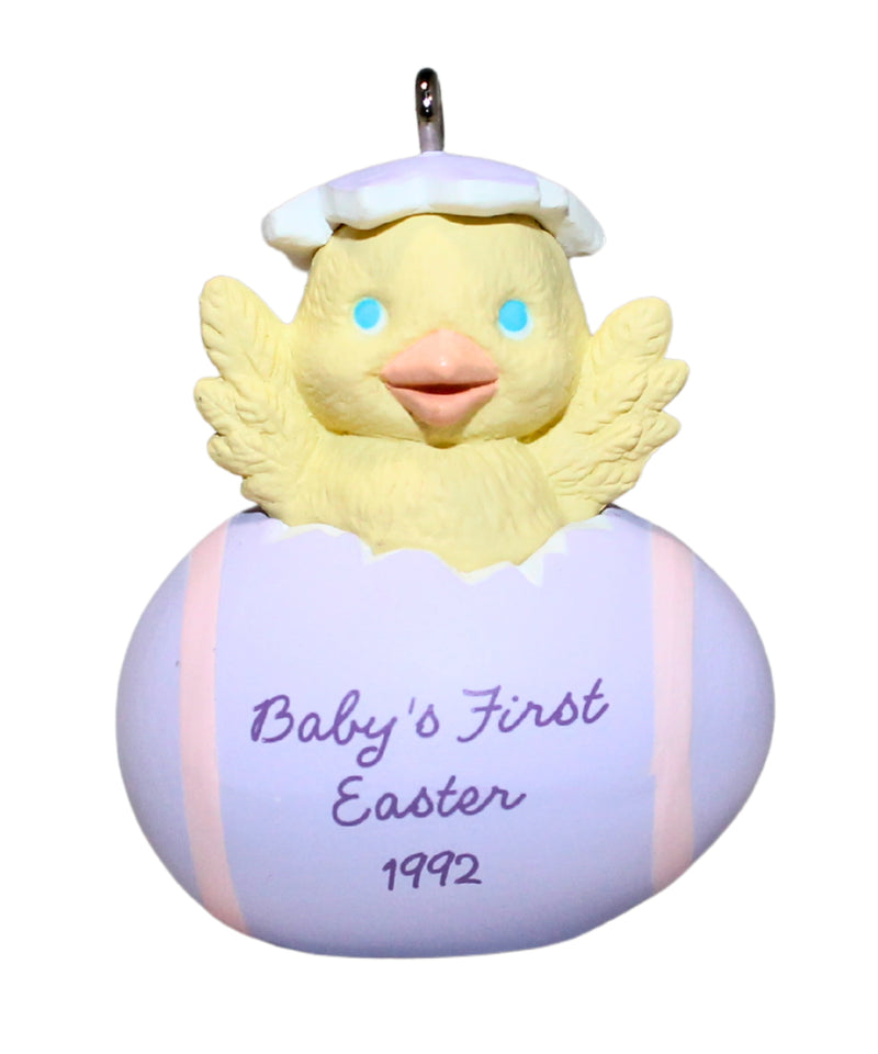 Hallmark Ornament: 1992 Baby's First Easter | QEO9271