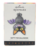 Hallmark Batty For Halloween - Upside down Bat Keepsake Ornament 2013 QF05215