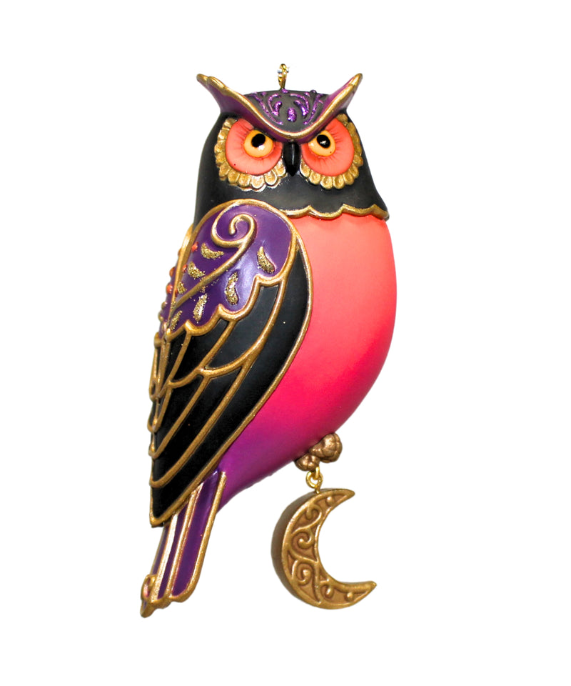 Hallmark Ornament: 2016 Happy "Owl" Oween | QF05244 | Beauty of Birds