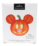 Hallmark Mysterious Mickey Jack-O Lantern, Disney Keepsake Ornament 2023 QF05347