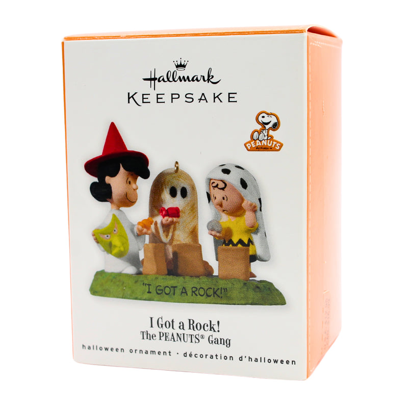 Hallmark Ornament: 2010 I Got a Rock! | QFO4633 | Peanuts Gang