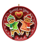 Hallmark Sweet On You - Gingerbread Keepsake Ornament 2014 QG01176