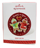 Hallmark Sweet On You - Gingerbread Keepsake Ornament 2014 QG01176
