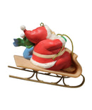Hallmark Sledding Santa - Keepsake Ornament 2016 QG01454