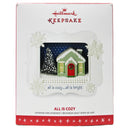 Hallmark All is Cozy - Picture Frame Keepsake Ornament 2016 QG01521