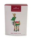 Hallmark Sew Darn Cute - Reindeer Keepsake Ornament 2025 QG01975