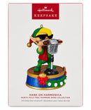 Hallmark Hank on Hamonica - Elf Keepsake Ornament 2024 QG02641