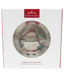Hallmark Wreath of Memories - Santa & Friends Keepsake Ornament 2024 QG03054