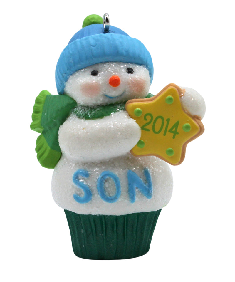 Hallmark Ornament: 2014 Son | QGO1086 | Cupcake