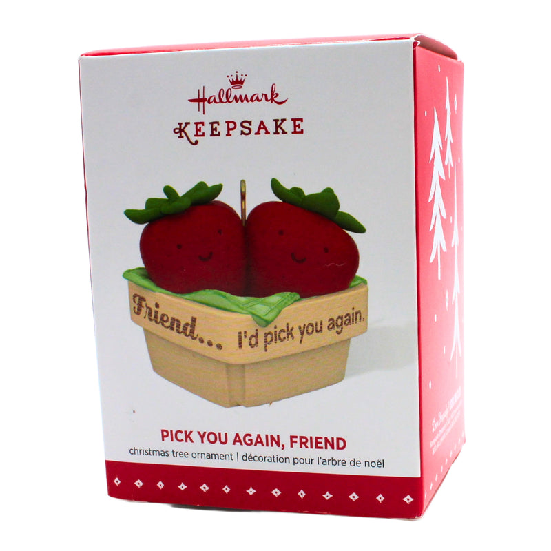 Hallmark Ornament: 2015 Pick You Again, Friend | QGO1259