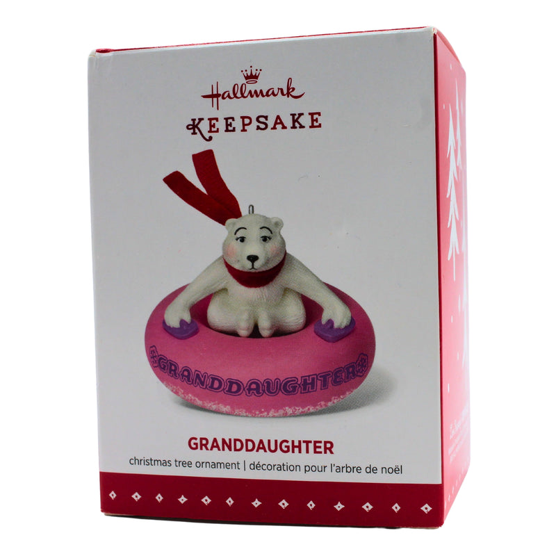 Hallmark Ornament: 2015 Granddaughter | QGO1269 | Inner Tube