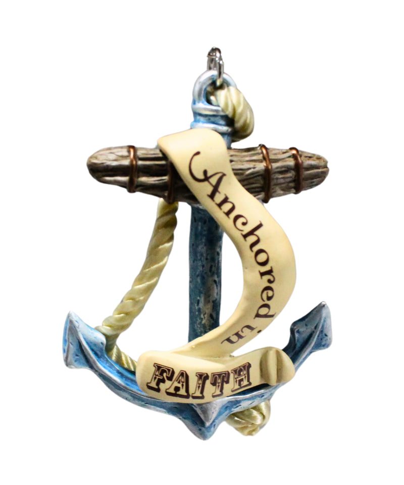 Hallmark Ornament: 2014 Anchored In Faith | QGO1343