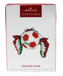 Hallmark Soccer Star - Soccer Ball Keepsake Ornament 2025 QGO1542
