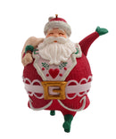 Hallmark Ornament: 2014 Santa's on his way | QGO1566