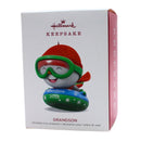 Hallmark Ornament: 2018 Grandson | QGO1816 | Inner Tube Sled