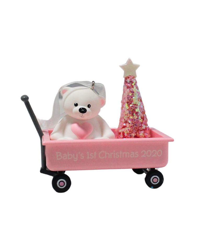 Hallmark Ornament: 2020 Baby Girl's First Christmas | QGO1894