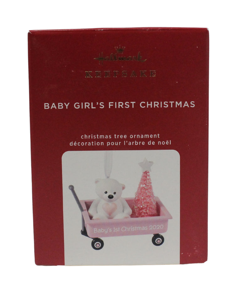 Hallmark Ornament: 2020 Baby Girl's First Christmas | QGO1894