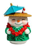 Hallmark Seasons Tiki-ings - Snowman Keepsake Ornament 2025 QGO1972