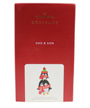 Hallmark Dad & Son - Penguins  Keepsake Ornament 2021 QGO2052