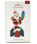 Hallmark Walk the Line - Santa  Keepsake Ornament 2019 QGO2237