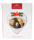 Hallmark Family Forever - Photo Holder Ornament Keepsake Ornament 2022 QGO2363