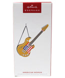Hallmark American Woman - Guitar Keepsake Ornament 2022 QGO2426