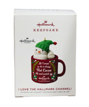 Hallmark I Love The Hallmark Channel! - Snowman Keepsake Ornament 2019 QGO2469